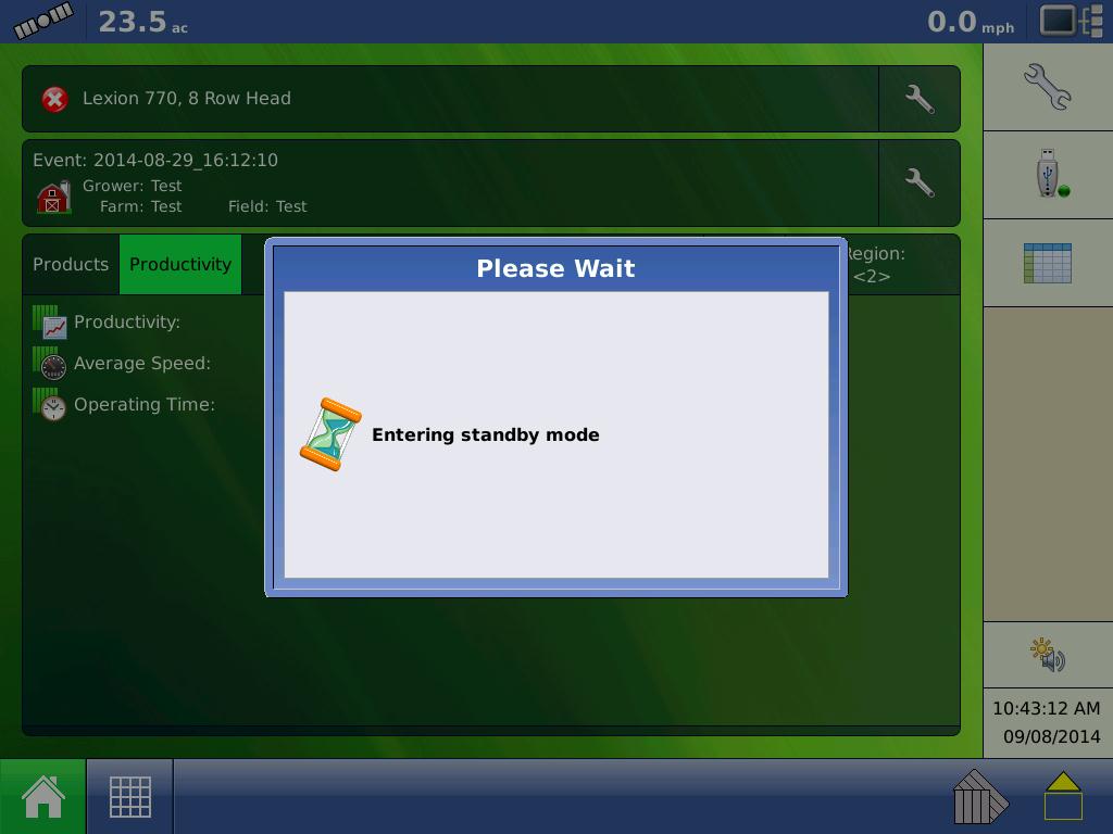 Standby Mode and Key Switch Power