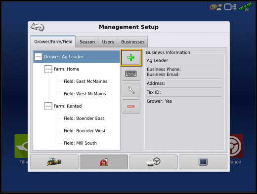 InCommand® - Management Setup