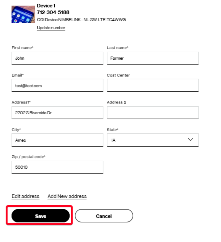 InCommand ® Go - Verizon Business Activation