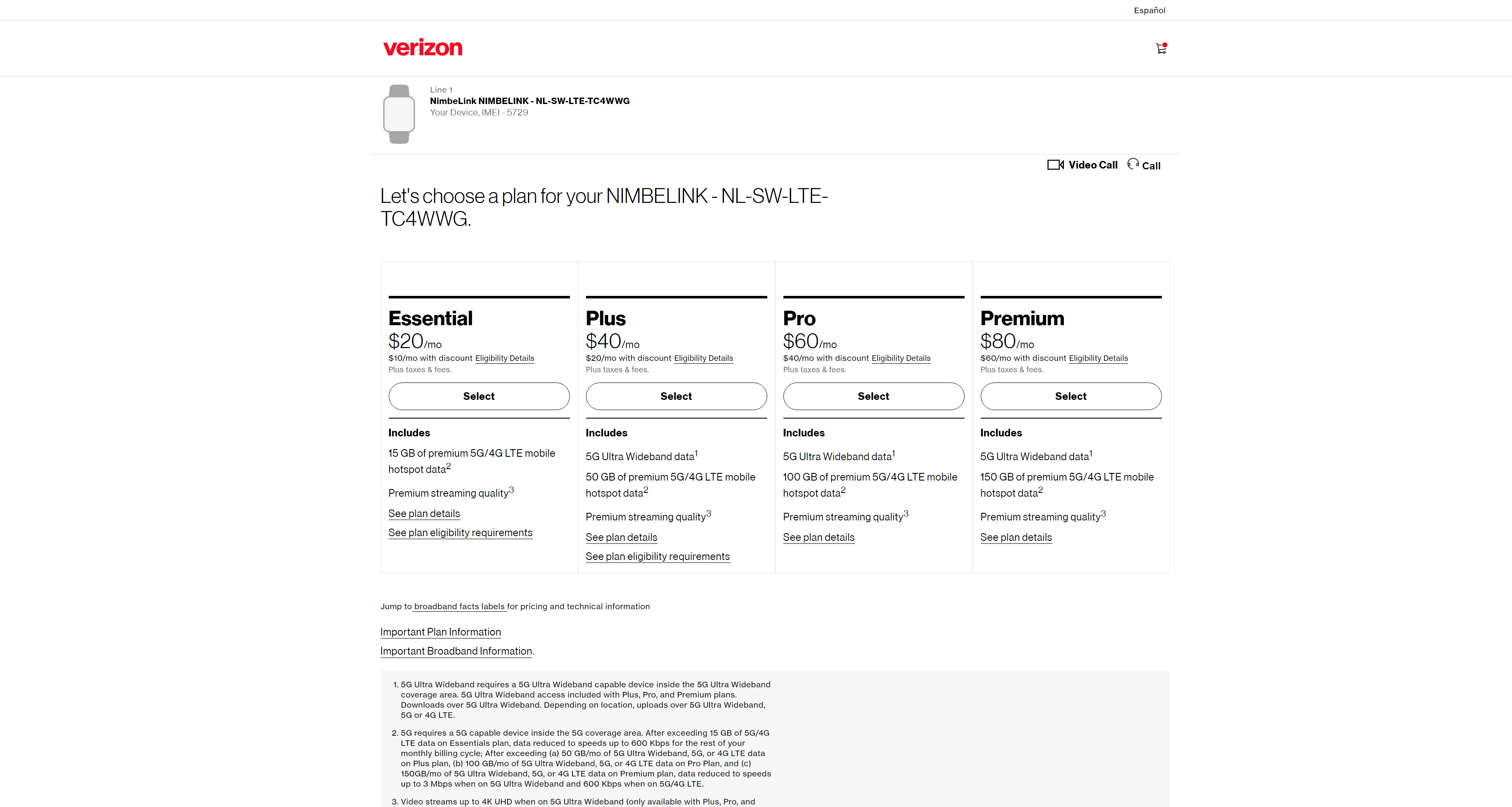 InCommand ® Go - Verizon Consumer Activation