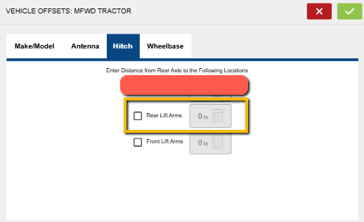 RightPath - Hitch-to-Pivot Point Distance